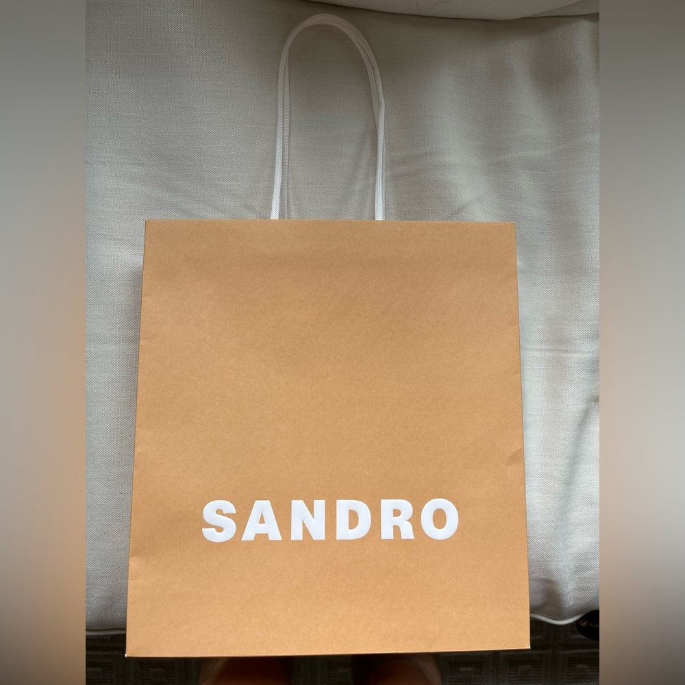 sandro shopping bag NWT